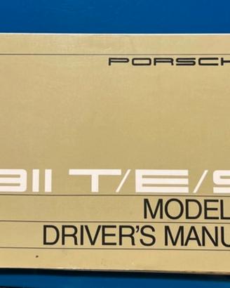 Libretto uso e manutenzione Porsche 911