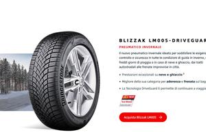 Bridgestone Blizzak 225 45 17 pneumatici invernali