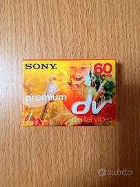 Sony MiniDV 60 Premium NUOVA sigillata