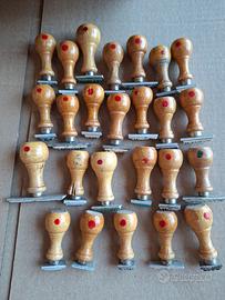 25 timbri anni 70 vintage