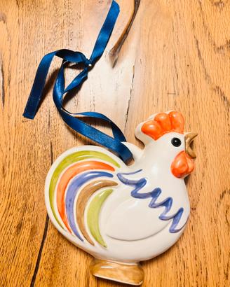 Formella Gallina Thun vintage