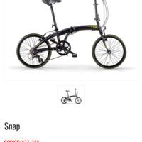 Bicicletta pieghevole snap