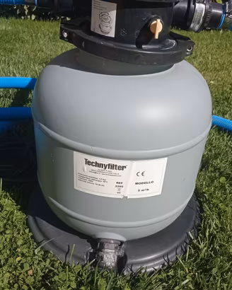 Filtro a sabbia per piscina fuoriterra 