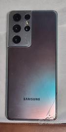 Samsung Galaxy S21 Ultra 256GB rotto.