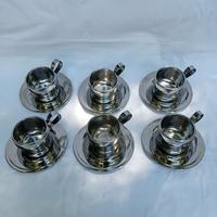 Tazzine Caffè Acciaio Inox RIVADOSSI TERNA JOLLY