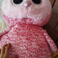 Peluche Gufo Rosa Gigante 