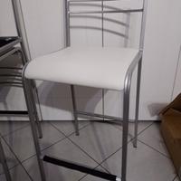 Set di 4 sedie alte di design