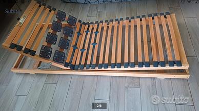 2 reti con doghe singole anche per matrimoniale 