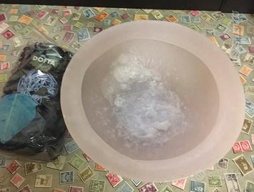 Centrotavola svuotatasche di cera + profumatore