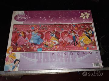 Puzzle Disney Princess panorama 160 pezzi