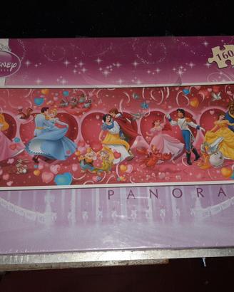 Puzzle Disney Princess panorama 160 pezzi