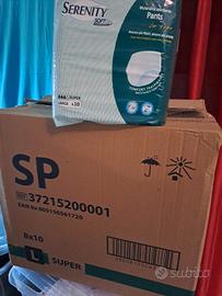 Pannoloni serenity soft L 10 paia 9 scatole