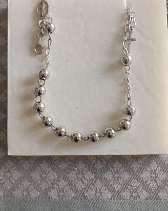 Braccialetto Argento 925 Rosario