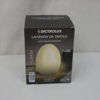 Dictrolux lampada da tavolo RGB a batteria con tel
