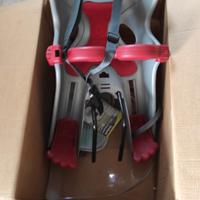 seggiolino anteriore per bici belelli e parabrezza