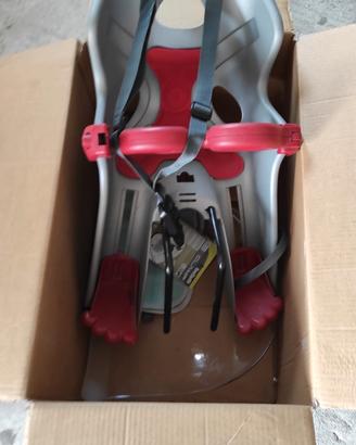 seggiolino anteriore per bici belelli e parabrezza