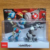 Amiibo Metroid Dread - Samus e E.M.M.I.