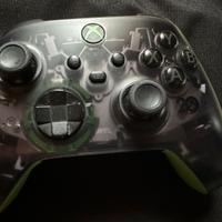 Controller xbox limited edition + batterie e stand