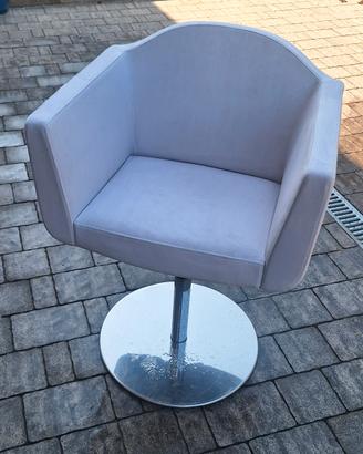 poltroncina sedia girevole
