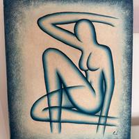 Dipinto a mano su tela