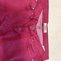 Pantaloni rossi di jeans Vintage Fiftyfive taglia