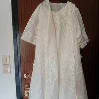 camicia e vestaglia ricamati vintage