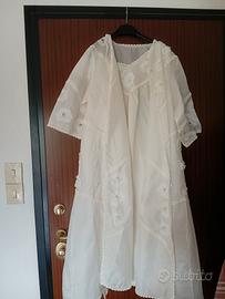 camicia e vestaglia ricamati vintage