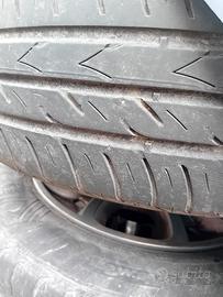  Gomme termiche e cerchi ferro Panda