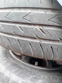  Gomme termiche e cerchi ferro Panda