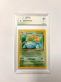 Pokemon VENUSAUR 15/102 set base Holo Unlimited IT
