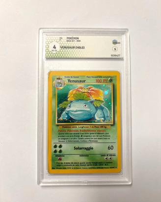 Pokemon VENUSAUR 15/102 set base Holo Unlimited IT