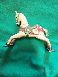 Cavallino legno vintage 