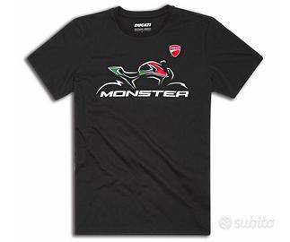 T-Shirt Ducati Monster Sketch - ULTIMA TAGLIA L