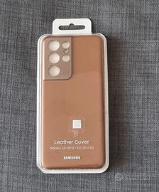 Leather Cover S21 Ultra 