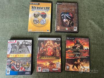 Giochi PC Gothic II,Imperivm,Total War, Heroes IV
