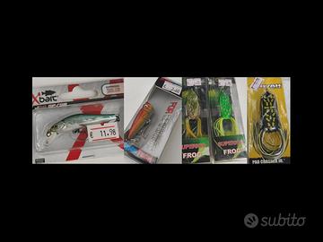 Esche artificiali accessori pesca spinning casting