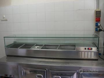 Vetrina frigo pizzeria ingredienti ILSA