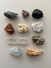 Set Da Collezione Minerali E Cristalli Grandi