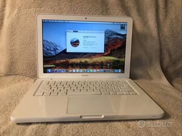 Apple 13 MacBook Unibody white
