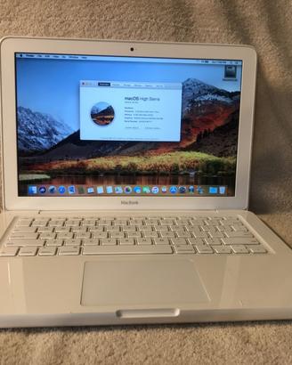 Apple 13 MacBook Unibody white