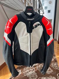 Giacca di pelle per moto spidi