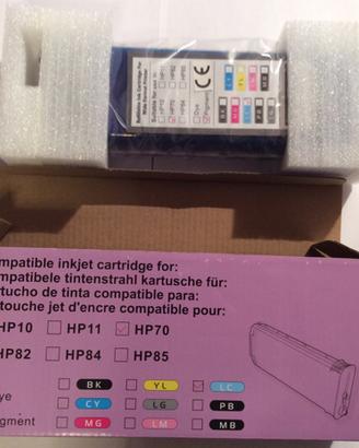 Cartuccia HPQ70/C9390A light ciano