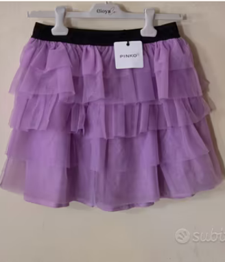 Gonna bambina 14 anni Pinko taglia L colore viola