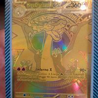 Carta Pokémon Mega Charizard Ex 360 dorata