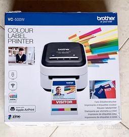 Brother VC-500W Stampante di Etichette a Colori