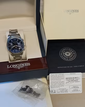 Longines Conquest Chrono Automatico full set