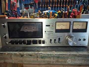 lettore cassette anni 80 technics