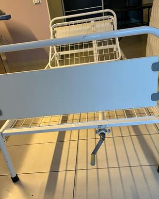 letto singolo con schienale che si alza