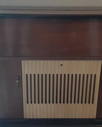 Radio vintage con mobile