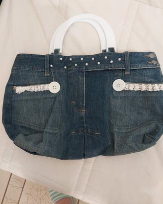 borsa recupero jeans handmade 